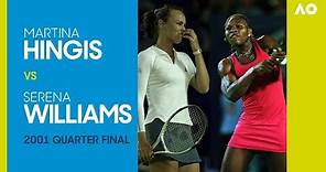 Martina Hingis v Serena Williams - Australian Open 2001 Quarter Final | AO Classics