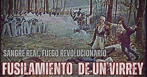 Fusilamiento de Santiago de Liniers. El sacrificio del héroe.