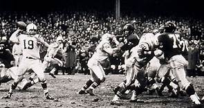 'The Greatest Game Ever Played' 1958 NFL Championship: Colts vs. Giants