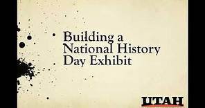 Building a National History Day Exhibit Tutorial