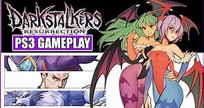 Darkstalkers Resurrection - PS3 Gameplay - Lilith Aensland - Story Mode