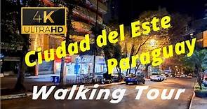 🇵🇾【4K 60fps】WALK - CIUDAD DEL ESTE ~ walking Tour - Paraguay