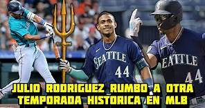 Así Julio Rodriguez logró una Hazaña Histórica y Única en Las Grandes Ligas