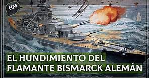 Rheinübung | La SANGRIENTA BATALLA en la que HUNDIERON al flamante ACORAZADO BISMARCK