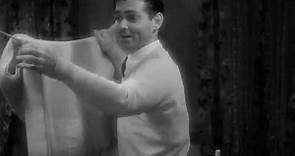 Clark Gable e Claudette Colbert - Accadde una notte (Frank Capra 1934) Lezione di Spogliarello