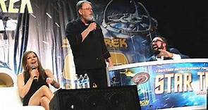 Jonathan Frakes and Marina Sirtis at Star Trek Las Vegas - 8-3-18