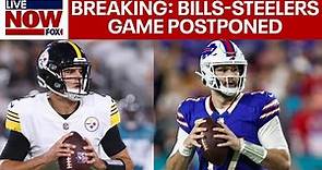 Bills-Steelers game postponed: Wild Card playoff game moved due to snow | LiveNOW from FOX