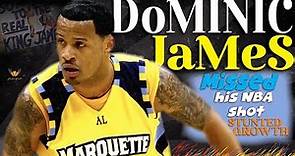 MISSED His NBA Shot! Dominic James Stunted Growth Story