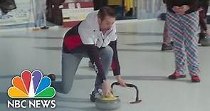 Watch: News NOW Anchors Try Curling