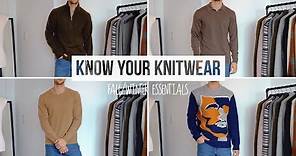 Different Styles of Sweaters & Knitwear for Men | Fall Winter Essentials
