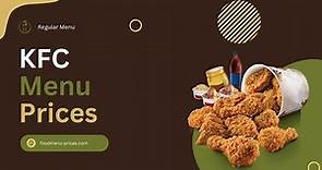 How to Check KFC Menu Prices