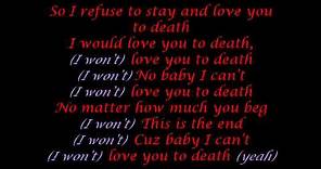 Claude Kelly - Love You To Death [lyrics]
