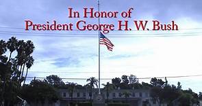 In Honor of President George H. W. Bush