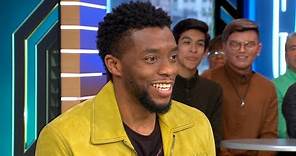 Chadwick Boseman opens up about 'Black Panther' live on 'GMA'