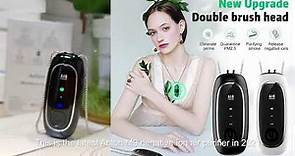 Aolon M9 Wearable Air Purifier Necklace,Mini Personal Air Purifier Necklace Around The Neck