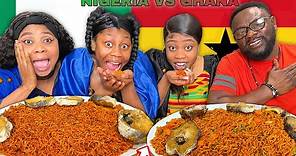 NIGERIAN VS GHANAIAN JOLLOF RICE **IT GETS INTENSE **😱😱