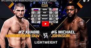 [UFC 242] khabib Nurmagomedov vs Michael Johnson full fight