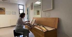 Présentation du clavicorde par Charlotte Marck, Professeur de clavecin au Conservatoire de Nice