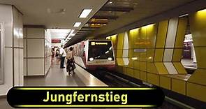 U-Bahn Station Jungfernstieg - Hamburg 🇩🇪 - Walkthrough 🚶