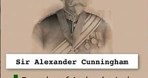 Sir Alexander Cunningham | Founder of Archeological Survey of India | UPSC #shorts