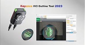 Keyence Vision System IV3 | How To Set Up Outlines on Keyence IV3 | 2023