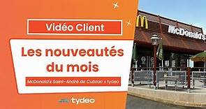 McDonald's Saint-André de Cubzac : des nouveautés du mois