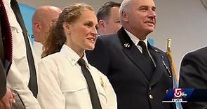 First woman promoted to rank of district chief in Boston Fire Department