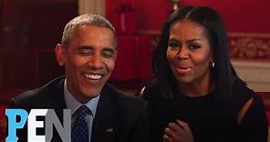 President Obama & Michelle Obama Answer Kids' Adorable Questions | PEN | Entertainment Weekly