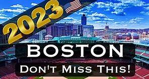 The 11 BEST Things to do in BOSTON (Travel Guide 2023)