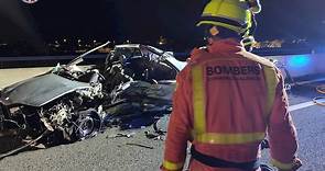 Mueren 5 personas en Valencia en un brutal accidente de tráfico en la A-7