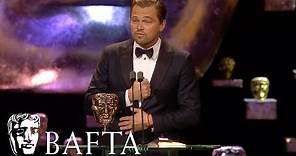 Leonardo DiCaprio wins Leading Actor | BAFTA Film Awards 2016
