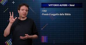 Vittorio Alfieri, Saul