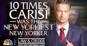 10 Times Carisi was the New Yorkiest New Yorker - Law & Order: SVU (Mashup)