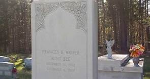 A Visit To Frances Bavier's(Aunt BEE) Gravesite: Andy Griffith Show