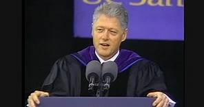 UCSD Commencement 1997: President Clinton