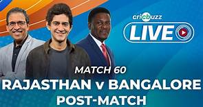 #RRvRCB | Cricbuzz Live: Match 60: Rajasthan v Bangalore, Post-match show