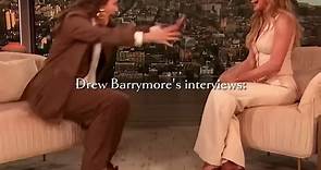 drew barrymore’s interviews🥺❤️ #drewbarrymore | drew barrymore