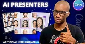 Create AI Presenters on Canva | D-ID AI Presenters