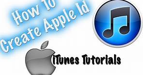 How To Setup and Create An Apple ID Account - iTunes Tutorials