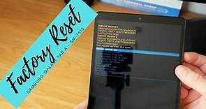 Samsung Galaxy Tab A - SM-T510 Factory Reset/Password Removal