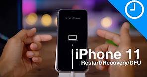 iPhone 11 & 11 Pro: how to force restart, recovery mode, DFU mode, etc.