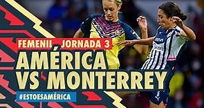 🔴 EN VIVO: América Vs Monterrey | Femenil