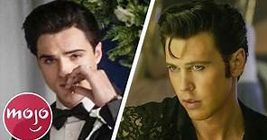 Jacob Elordi as Elvis in Priscilla (2023) VS Austin Butler as Elvis (2022)