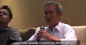 Vincent Cheng describes his arrest