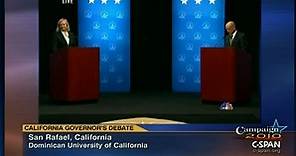 California Gubernatorial Debate