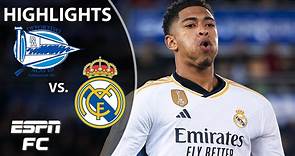 Real Madrid vs. Alaves | LALIGA Highlights | ESPN FC