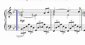 Schubert Ave Maria - Piano solo sheet music - Partitura, Spartito