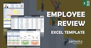 Employee Evaluation Excel Template | Performance Appraisal Form in Excel