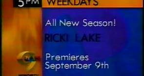 Ricki Lake Show (1996) TV Trailer