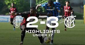 AC MILAN 2-3 INTER | INTER U-17 HIGHLIGHTS | An incredible Derby comeback! ⚫🔵🎉